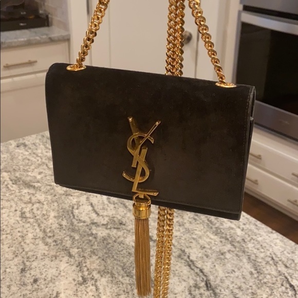 Saint Laurent Handbags - Saint Laurent Kate W Gold Tassel